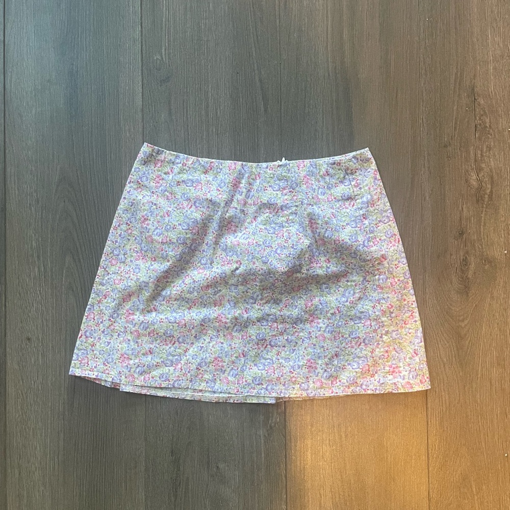 Princess polly floral mini skirt